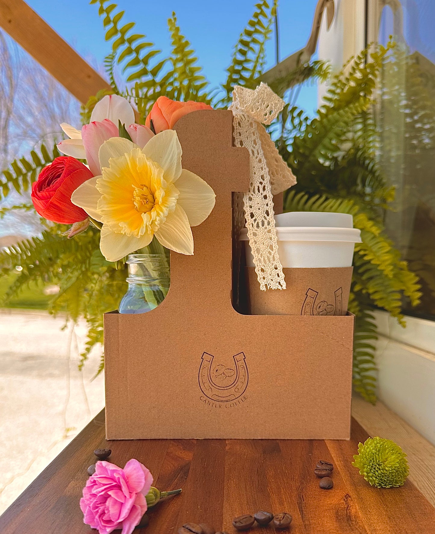 Mother's Day - Flowers & Coffee Bundle