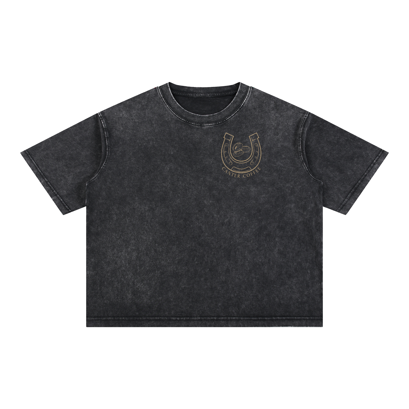 Mineral Wash Boxy Cotton T-Shirt