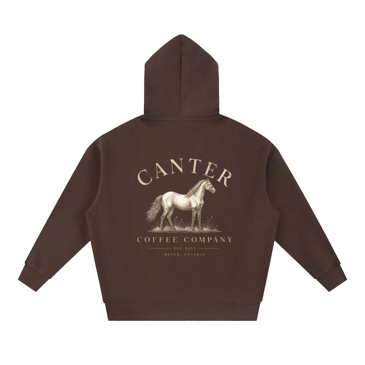 Oversized Boxy Fit Fleece Hoodie