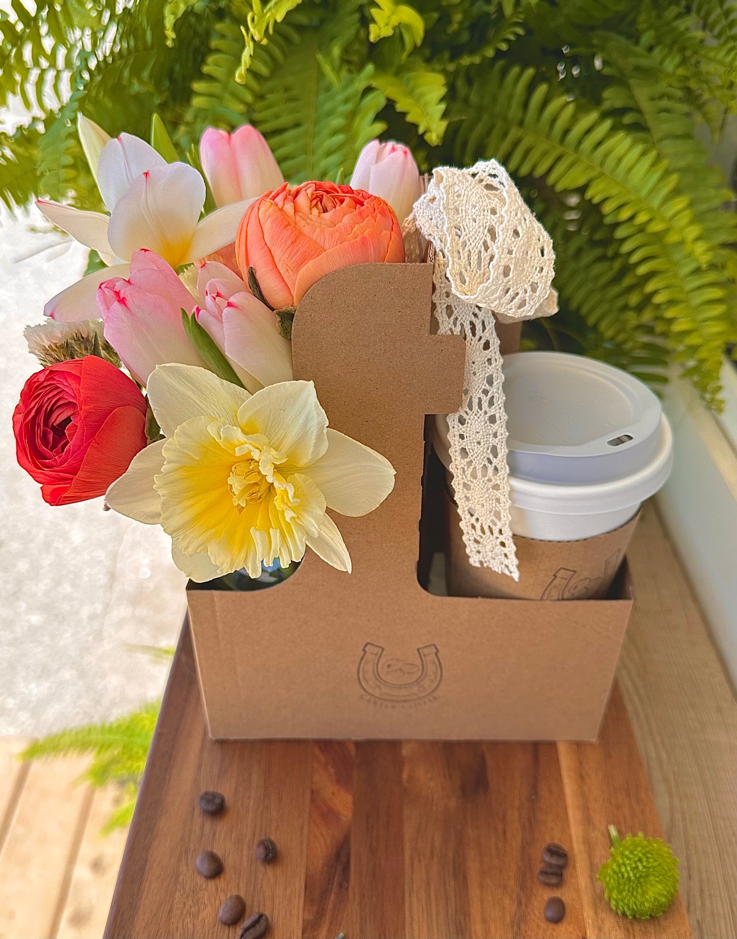 Mother's Day - Flowers & Coffee Bundle