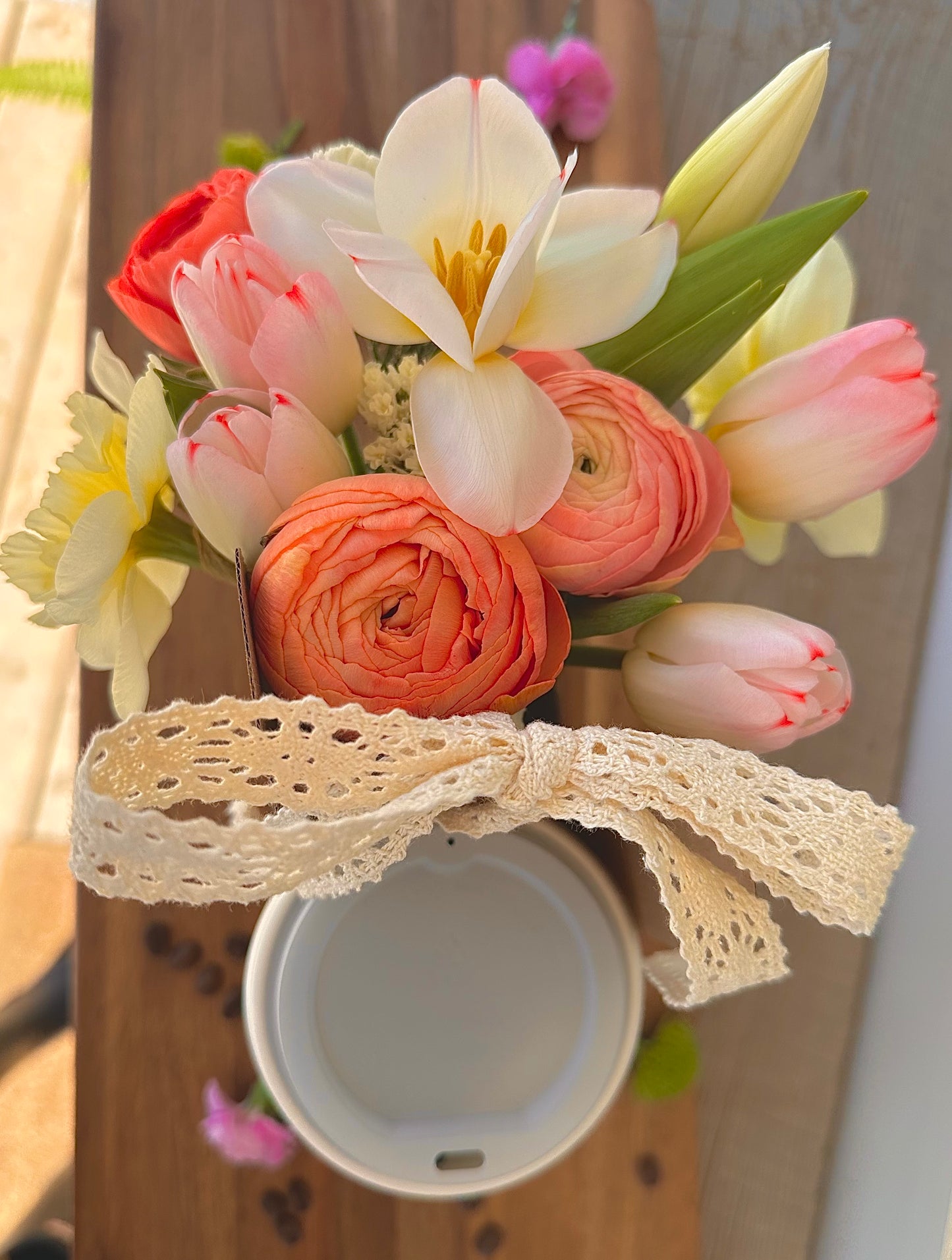 Mother's Day - Flowers & Coffee Bundle