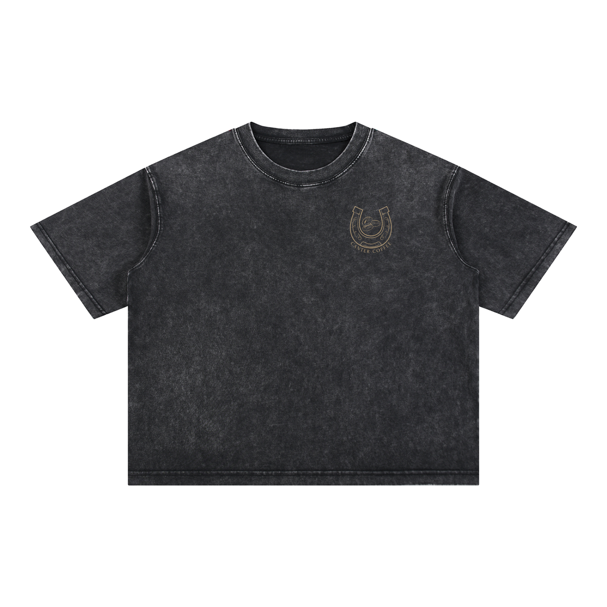 Mineral Wash Boxy Cotton T-Shirt